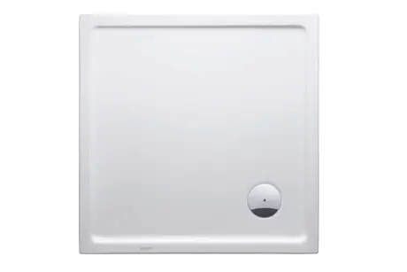 900X900 STARCK SLIM SHOWER TRAY (WASTE EXTRA) - WHITE