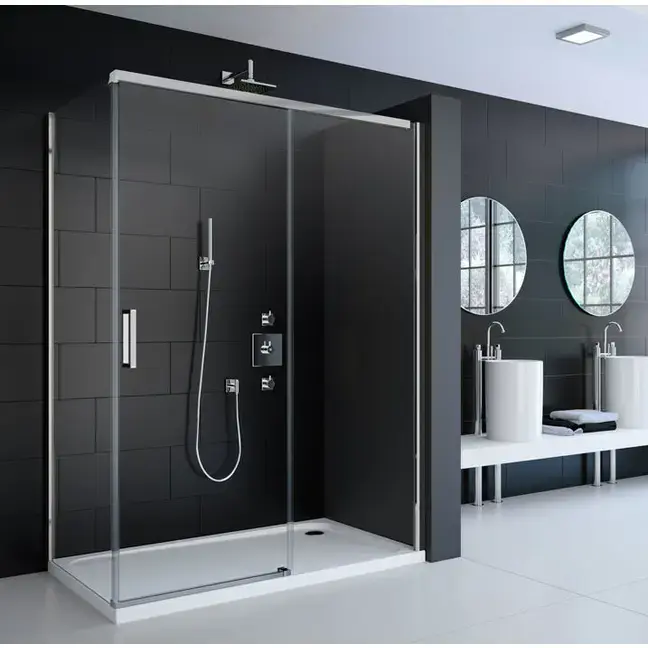 1200x2000 8mm SLIDING DOOR ONLY - CHROME