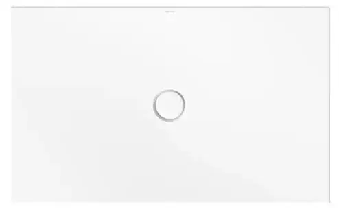 1300X800 STEEL FLOOR SHOWER TRAY (WASTE EXTRA) - WHITE